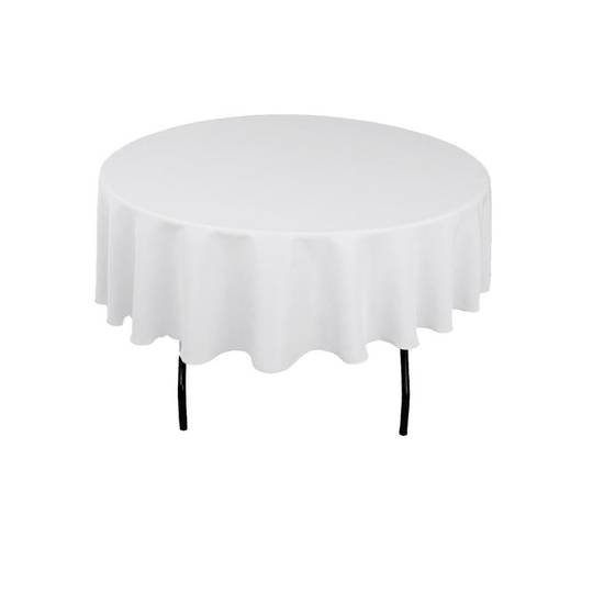 Round Tablecloth - WHITE (220cm)
